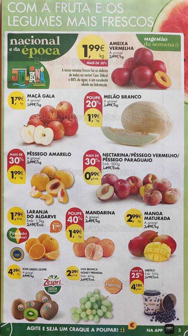 Antevisão Folheto PINGO DOCE Lojas Médias Promoções de 9 a 15 julho