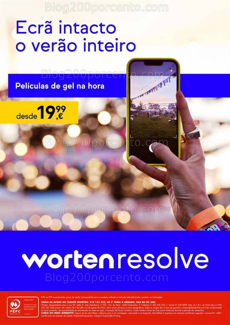 Antevisão Folheto WORTEN Especial Fotografia Promoções até 5 agosto