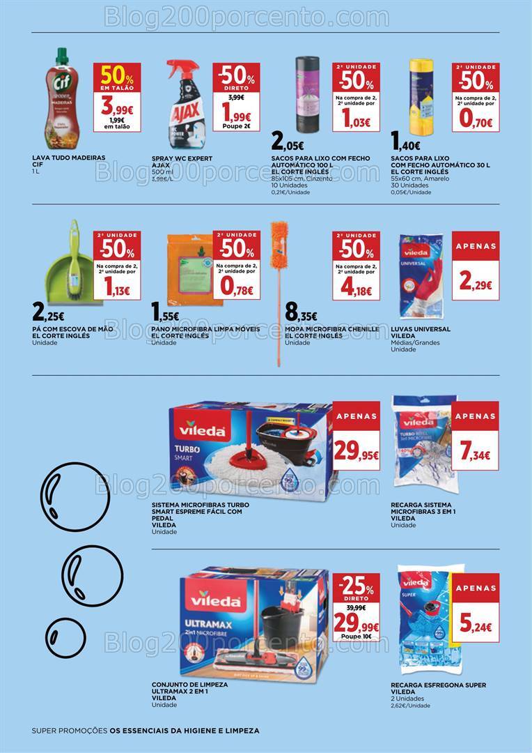 Antevisão Folheto EL CORTE INGLÉS Promoções de 23 agosto a 5 setembro