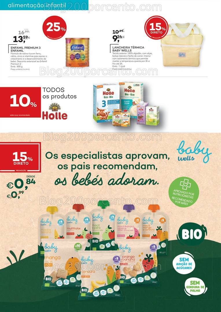Antevisão Folheto WELLS Bebé e Mamã 20 agosto a 23 setembro