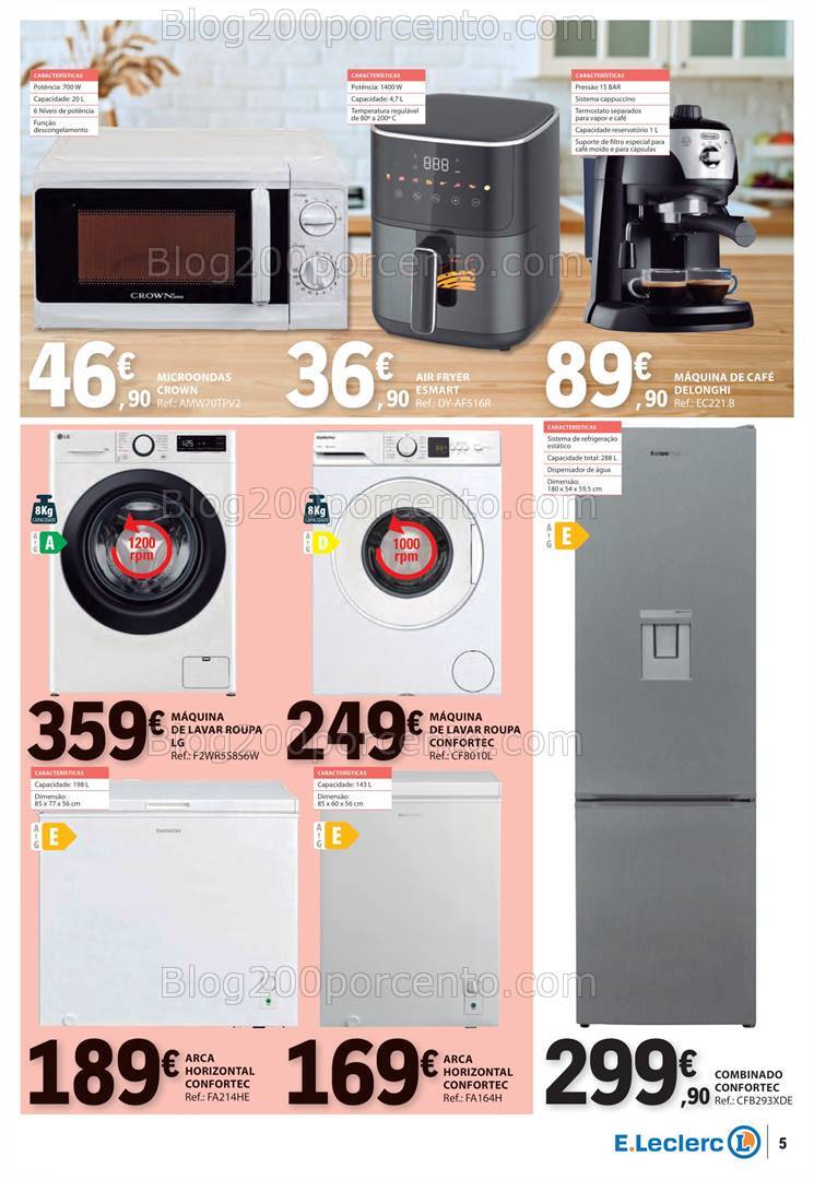 Antevisão Folheto E-LECLERC Bazar + Regresso às Aulas Promoções de 29 agosto a 11 setembro