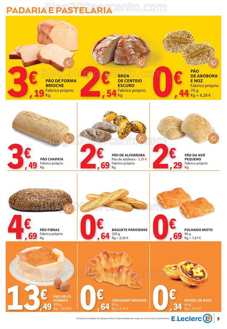 Antevisão Folheto E-LECLERC Promoções de 29 agosto a 4 setembro