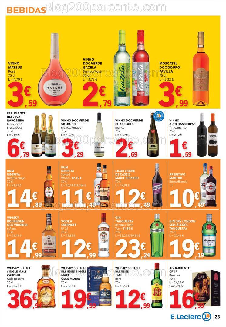 Antevisão Folheto E-LECLERC Promoções de 29 agosto a 4 setembro