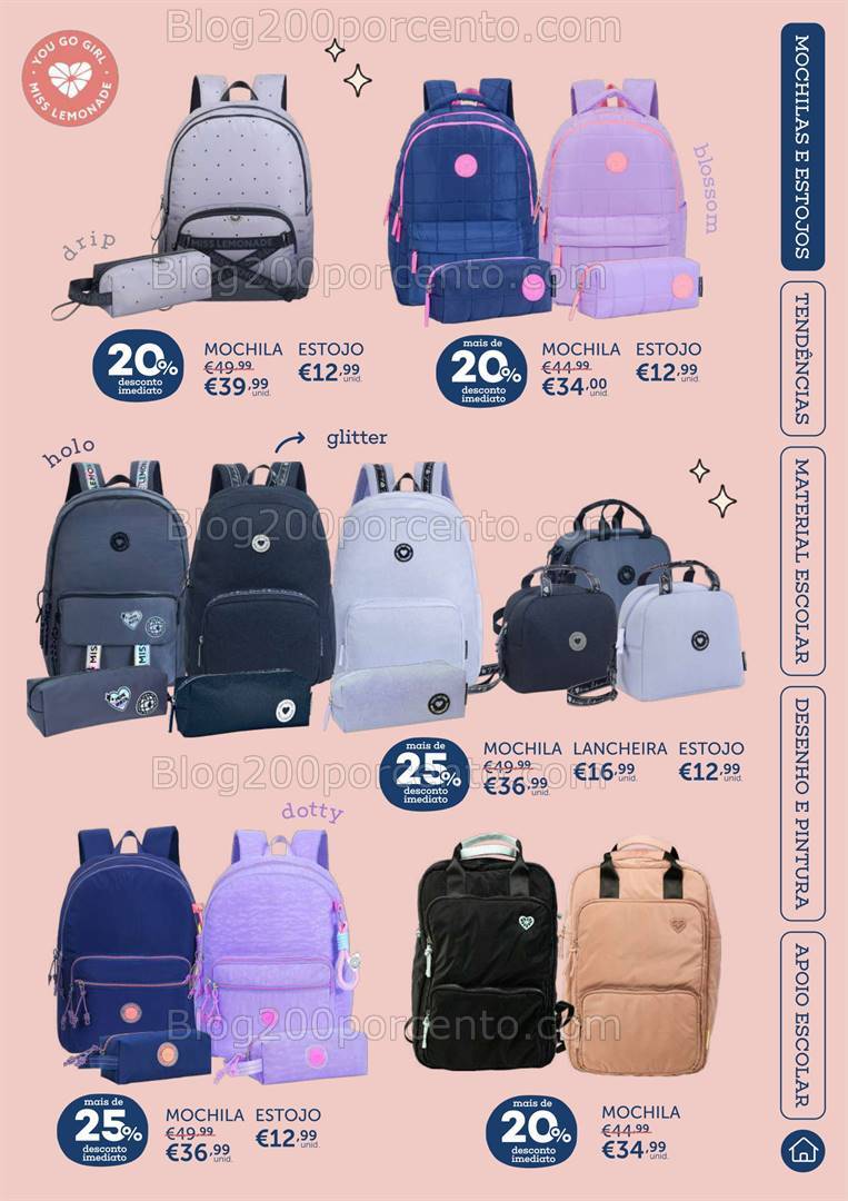 Antevisão Folheto NOTE Regresso às Aulas Promoções de 1 agosto a 23 setembro