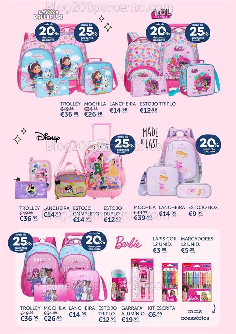 Antevisão Folheto NOTE Regresso às Aulas Promoções de 1 agosto a 23 setembro