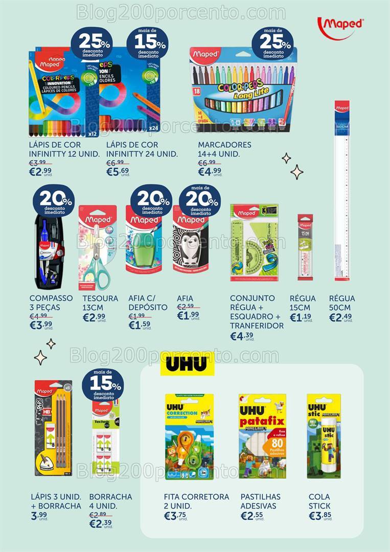 Antevisão Folheto NOTE Regresso às Aulas Promoções de 1 agosto a 23 setembro