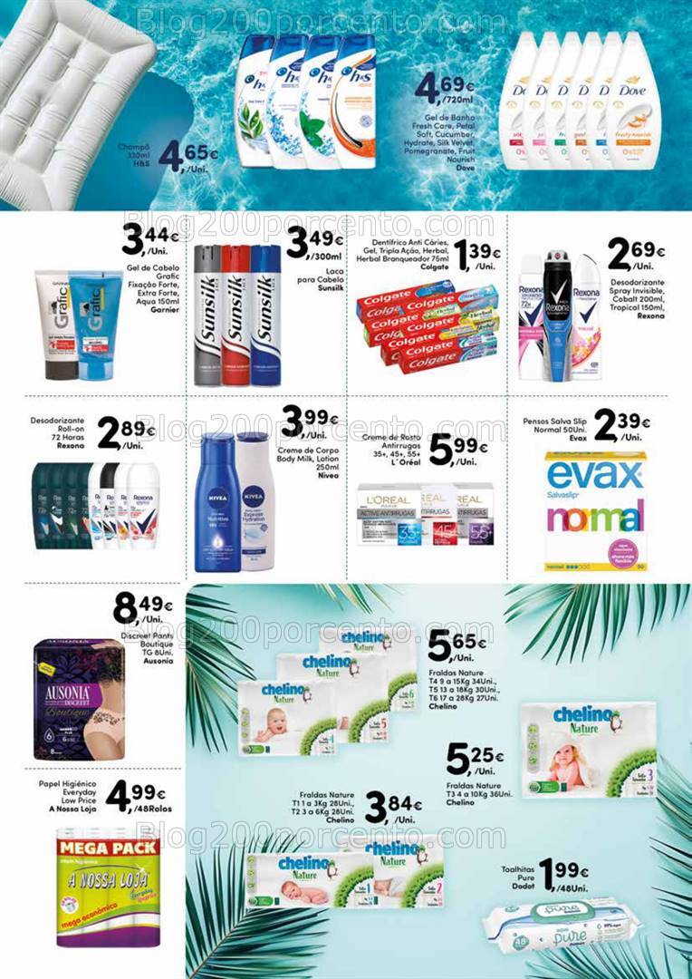 Antevisão Folheto A NOSSA LOJA Promoções de 17 agosto a 1 setembro