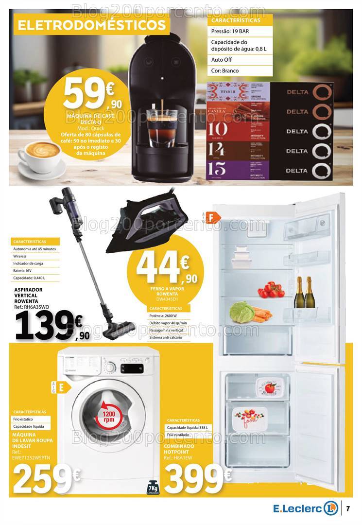 Antevisão Folheto E-LECLERC Bazar Promoções de 15 a 28 agosto