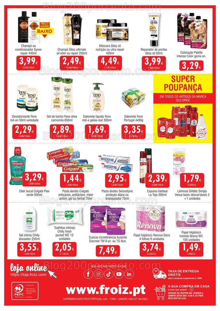 Antevisão Folheto FROIZ Promoções de 21 agosto a 4 setembro