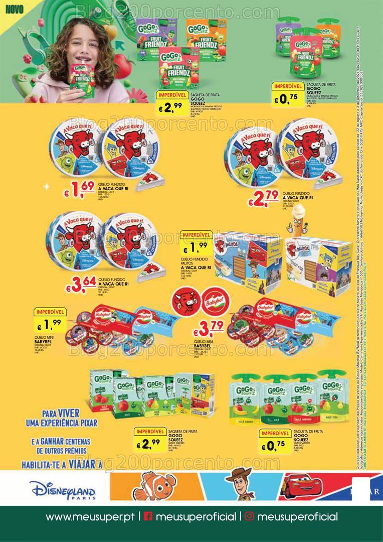 Antevisão Folheto MEU SUPER Extra Promoções de 22 agosto a 3 setembro