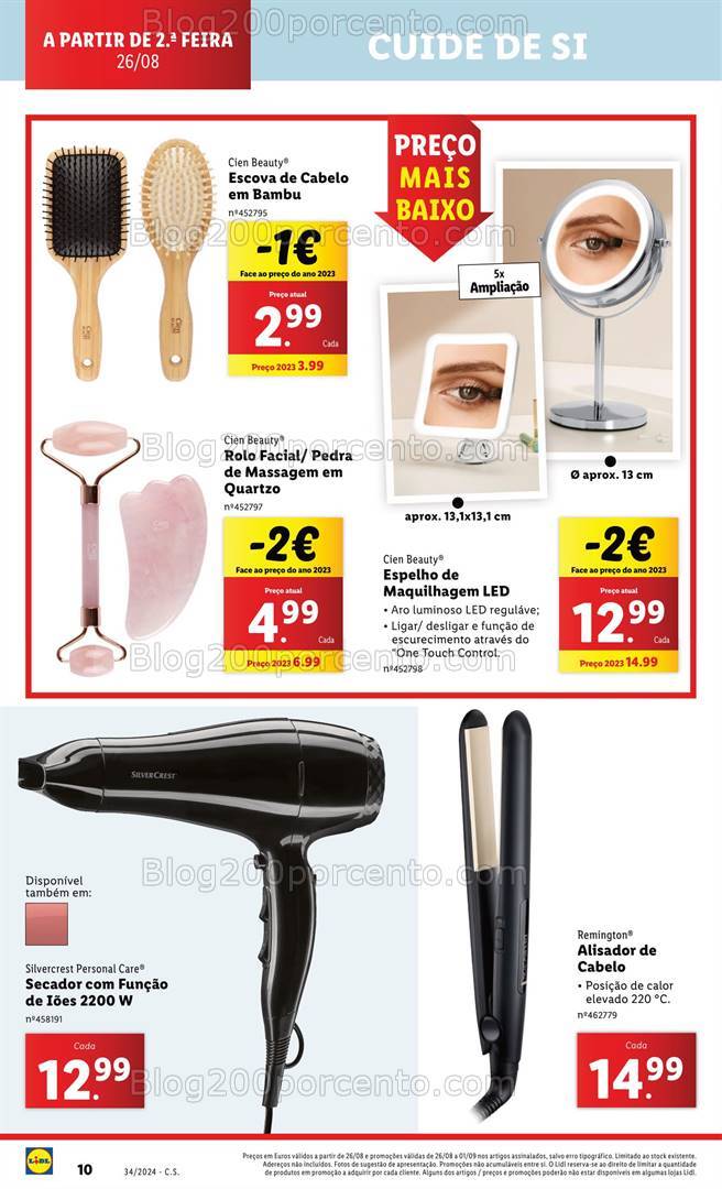 Antevisão Folheto LIDL Bazar Promoções a partir de 26 agosto