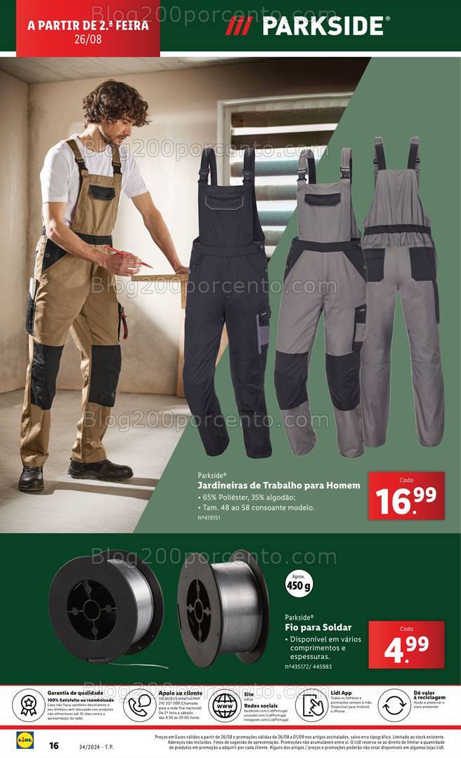 Antevisão Folheto LIDL Bazar Promoções a partir de 26 agosto