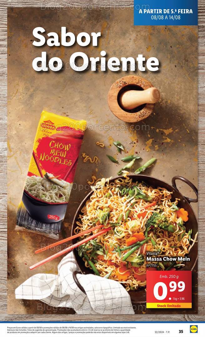 Antevisão Folheto LIDL Sabores do Mundo Promoções de 8 a 14 agosto