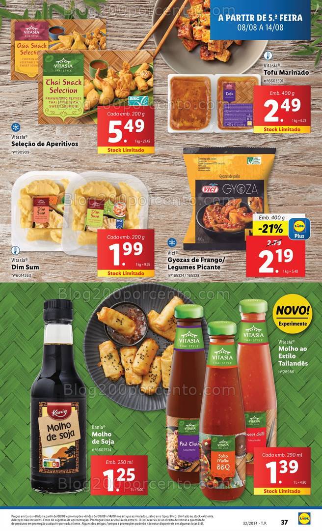 Antevisão Folheto LIDL Sabores do Mundo Promoções de 8 a 14 agosto