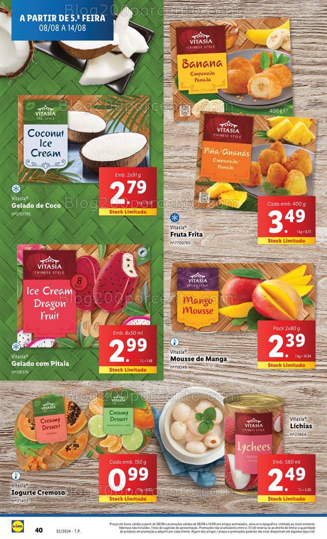 Antevisão Folheto LIDL Sabores do Mundo Promoções de 8 a 14 agosto