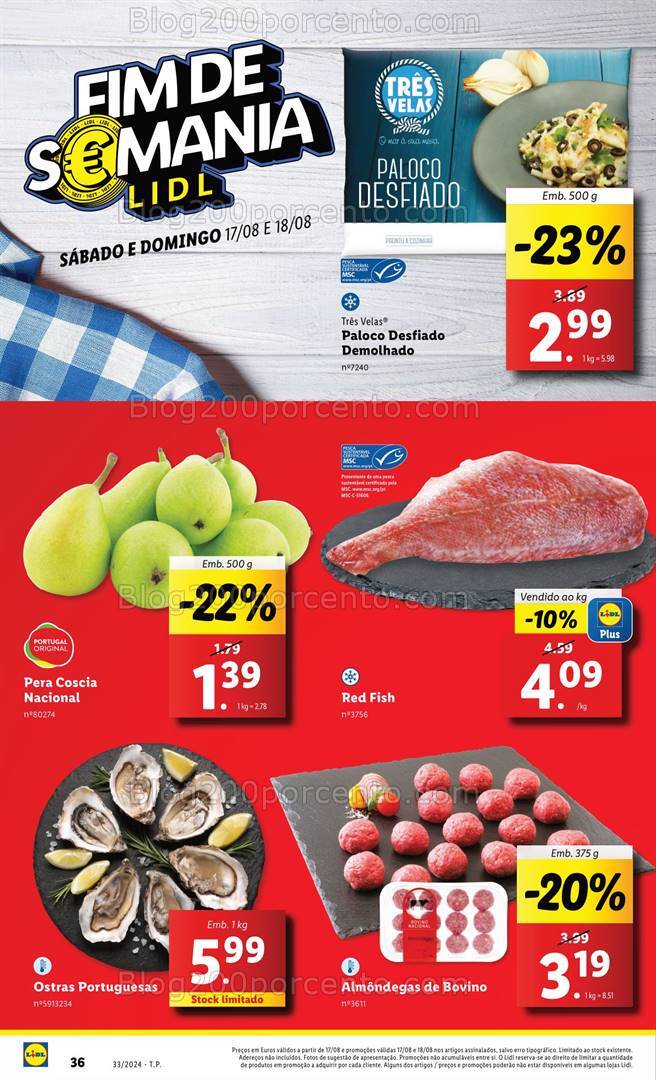Antevisão Folheto LIDL Promoções de 15 a 21 agosto
