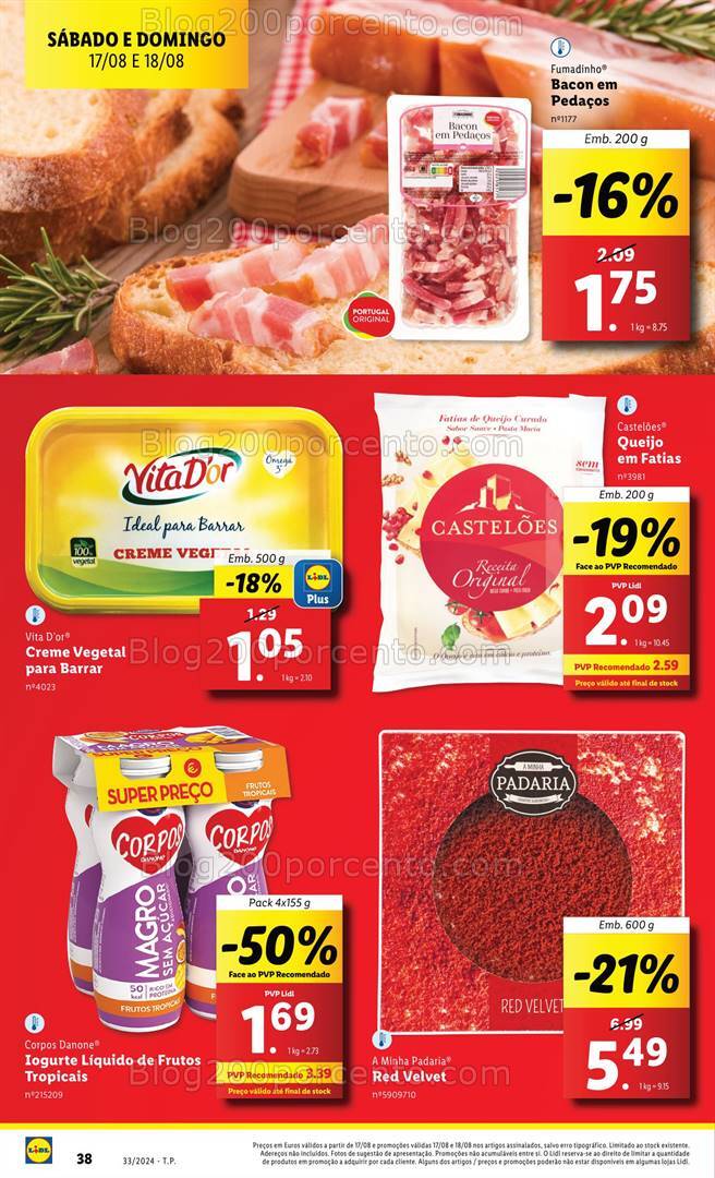 Antevisão Folheto LIDL Promoções de 15 a 21 agosto
