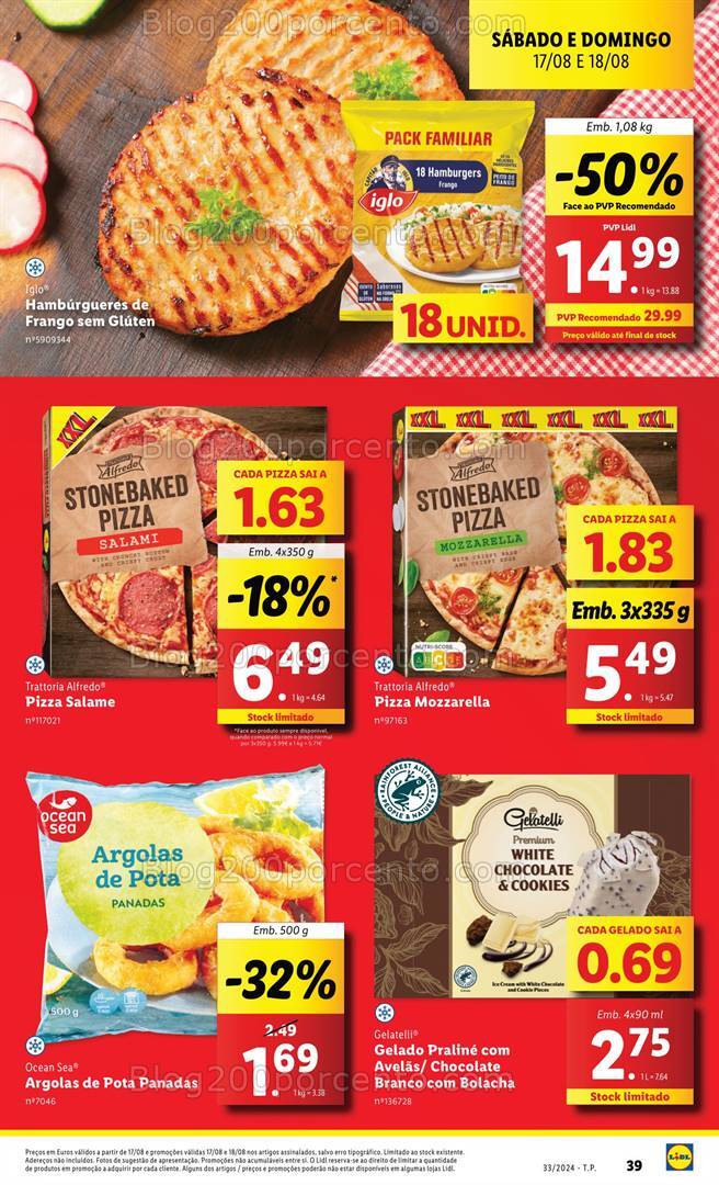 Antevisão Folheto LIDL Promoções de 15 a 21 agosto