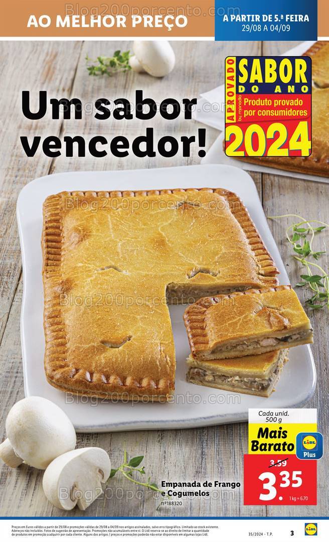 Antevisão Folheto LIDL Promoções de 29 agosto a 4 setembro
