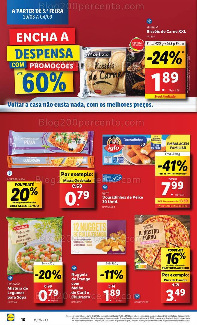 Antevisão Folheto LIDL Promoções de 29 agosto a 4 setembro