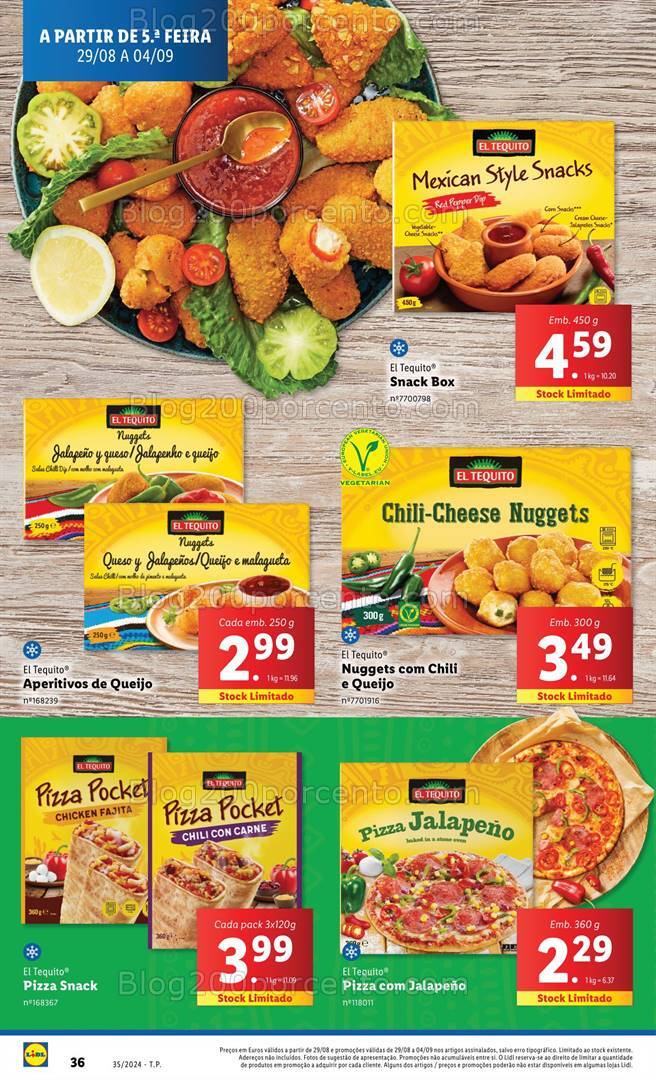 Antevisão Folheto LIDL Promoções de 29 agosto a 4 setembro