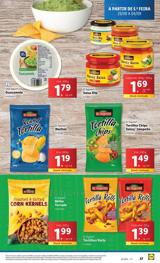 Antevisão Folheto LIDL Promoções de 29 agosto a 4 setembro