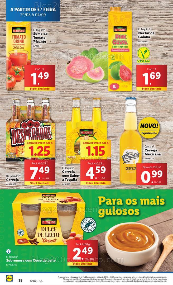 Antevisão Folheto LIDL Promoções de 29 agosto a 4 setembro