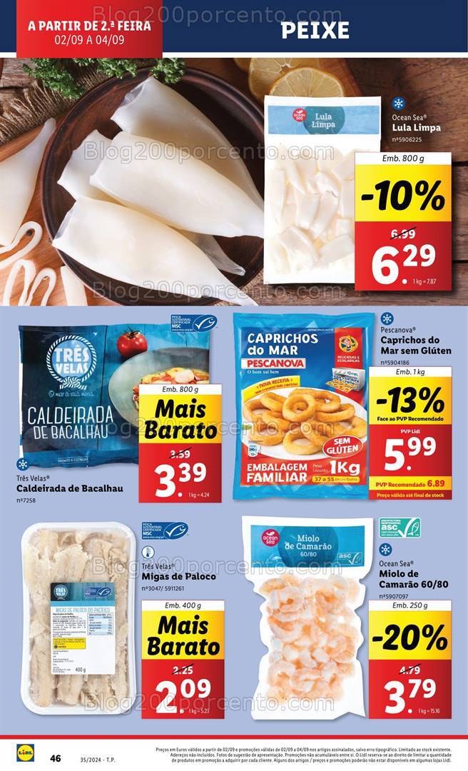 Antevisão Folheto LIDL Promoções de 29 agosto a 4 setembro