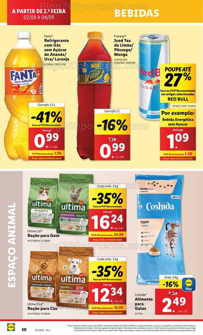 Antevisão Folheto LIDL Promoções de 29 agosto a 4 setembro