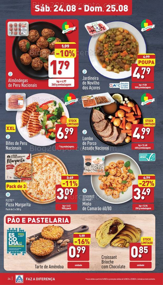 Antevisão Folheto ALDI Promoções de 21 a 27 agosto