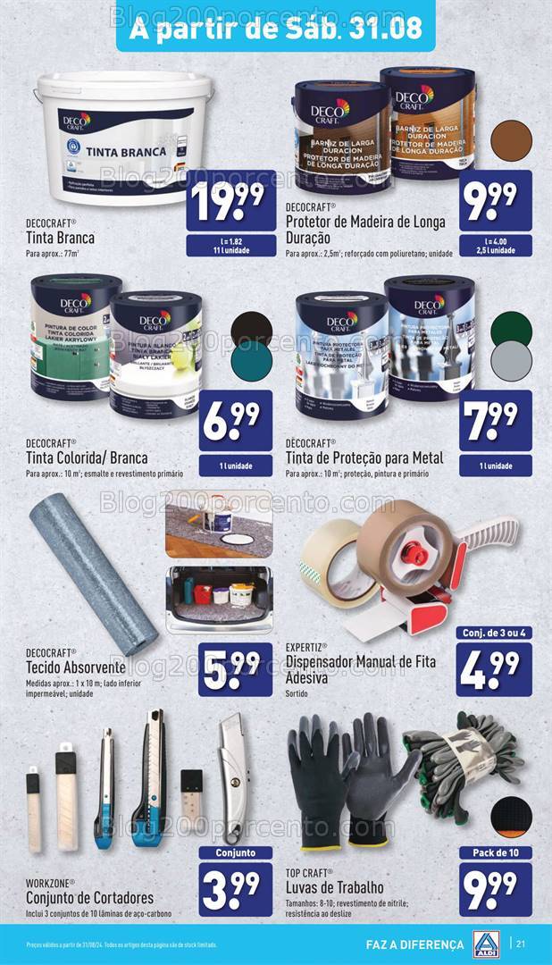 Antevisão Folheto ALDI Promoções de 28 agosto a 3 setembro