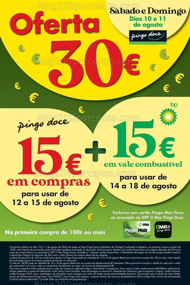 Antevisão Folheto PINGO DOCE Promoções Fim de Semana - 10 e 11 agosto