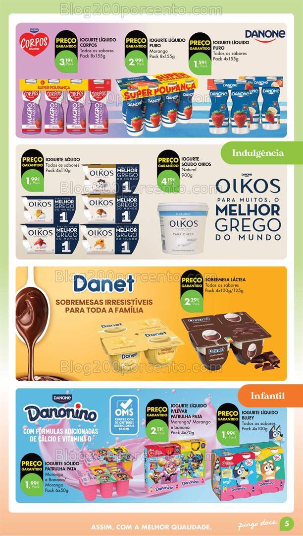 Antevisão Folheto PINGO DOCE Especial Iogurtes Promoções de 27 agosto a 9 setembro