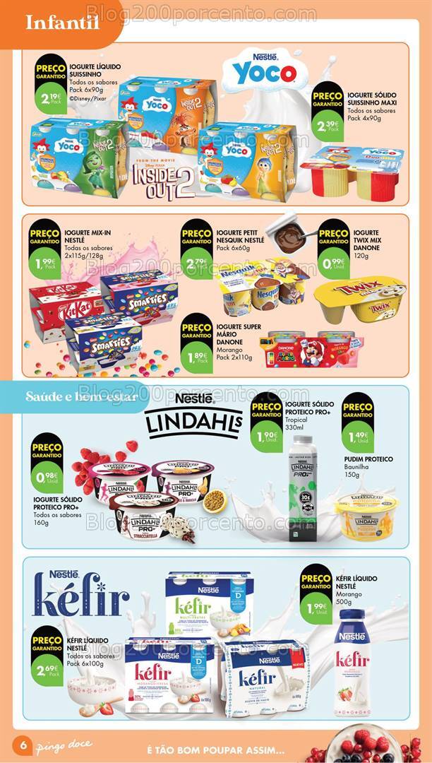 Antevisão Folheto PINGO DOCE Especial Iogurtes Promoções de 27 agosto a 9 setembro