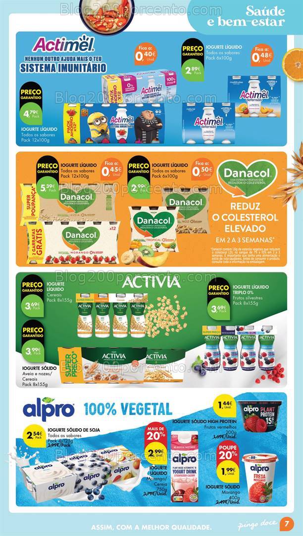 Antevisão Folheto PINGO DOCE Especial Iogurtes Promoções de 27 agosto a 9 setembro