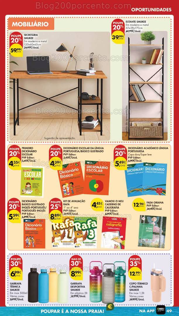 Antevisão Folheto PINGO DOCE Bazar Lojas Grandes Promoções de 27 agosto a 2 setembro