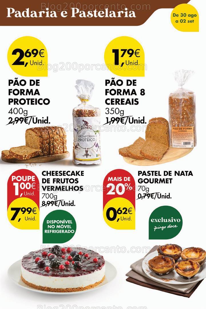 Antevisão Folheto PINGO DOCE Promoções Fim de Semana - 30 agosto a 2 setembro
