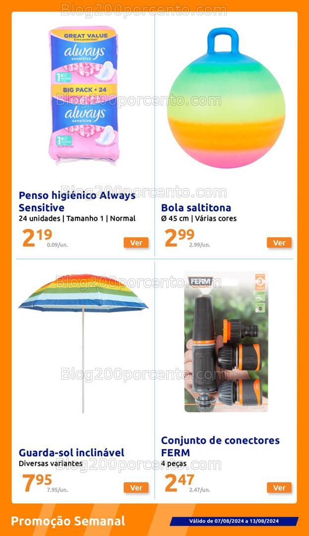 Antevisão Folheto ACTION Promoções de 7 a 13 agosto