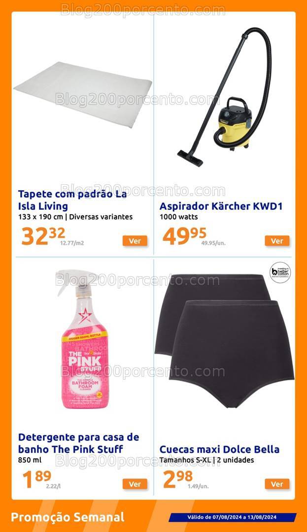 Antevisão Folheto ACTION Promoções de 7 a 13 agosto