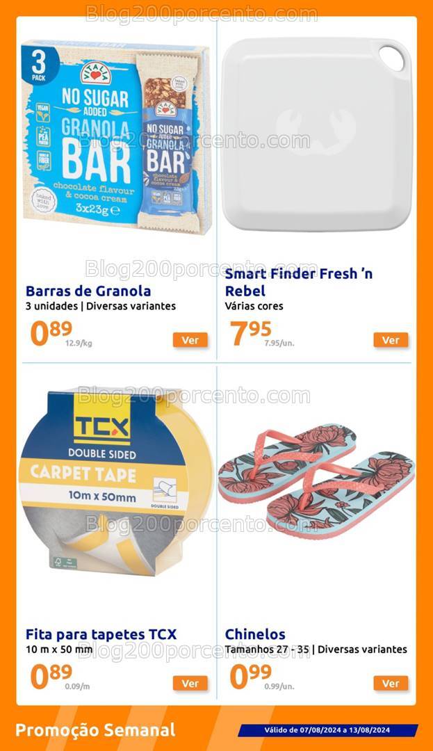 Antevisão Folheto ACTION Promoções de 7 a 13 agosto