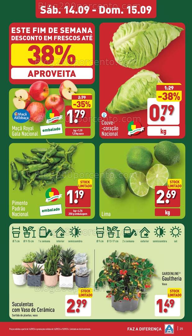 Antevisão Folheto ALDI Promoções de 11 a 17 setembro