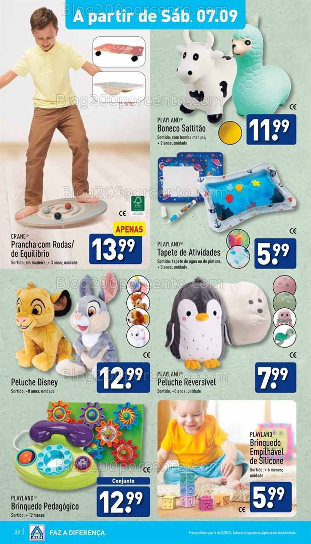 Antevisão Folheto ALDI Bazar Promoções a partir de 7 setembro