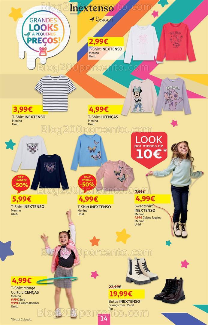 Antevisão Folheto AUCHAN Bazar Promoções de 5 a 18 setembro