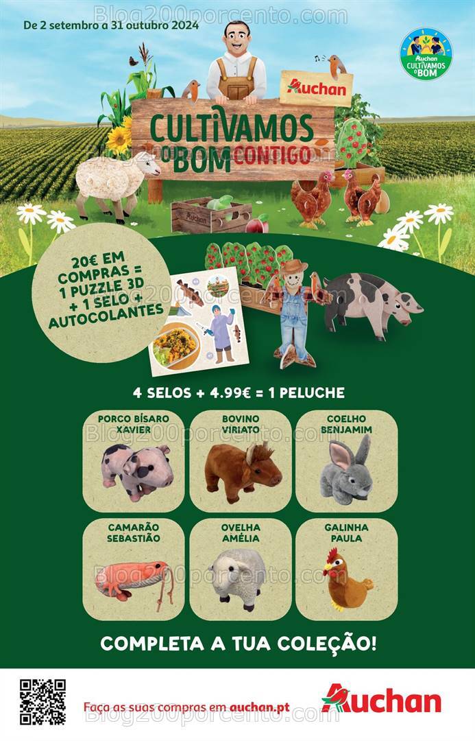 Antevisão Folheto AUCHAN Bazar Promoções de 5 a 18 setembro