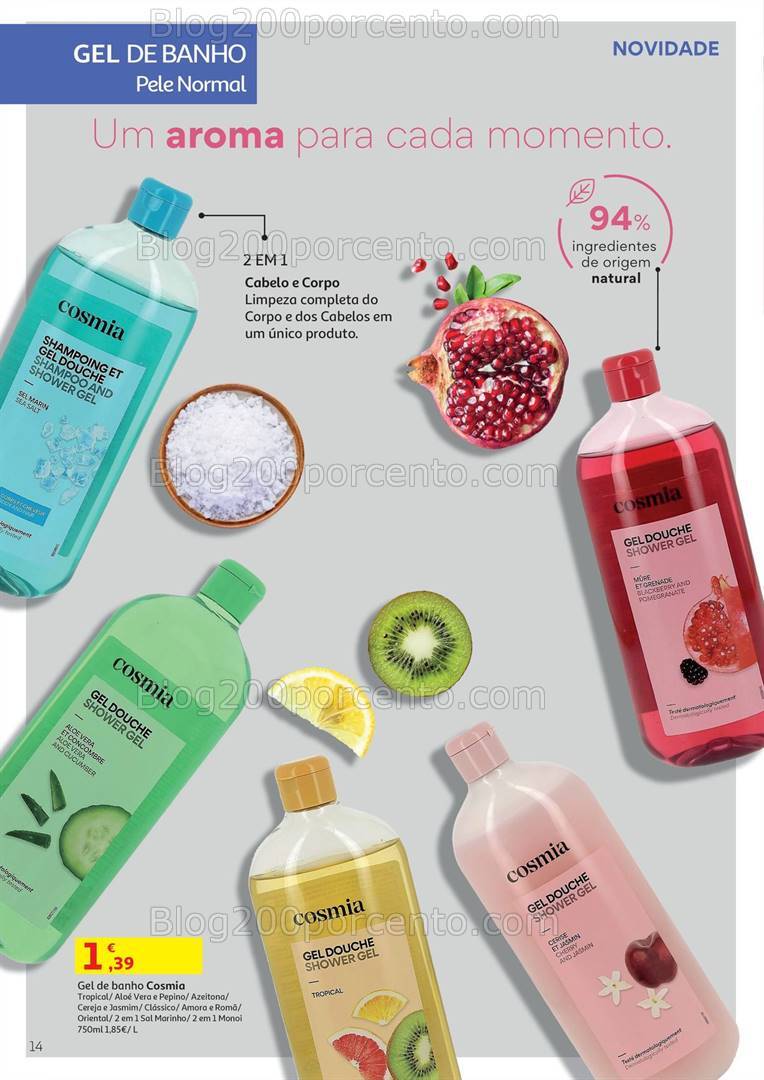 Antevisão Folheto AUCHAN Cosmia Promoções de 4 setembro a 31 dezembro