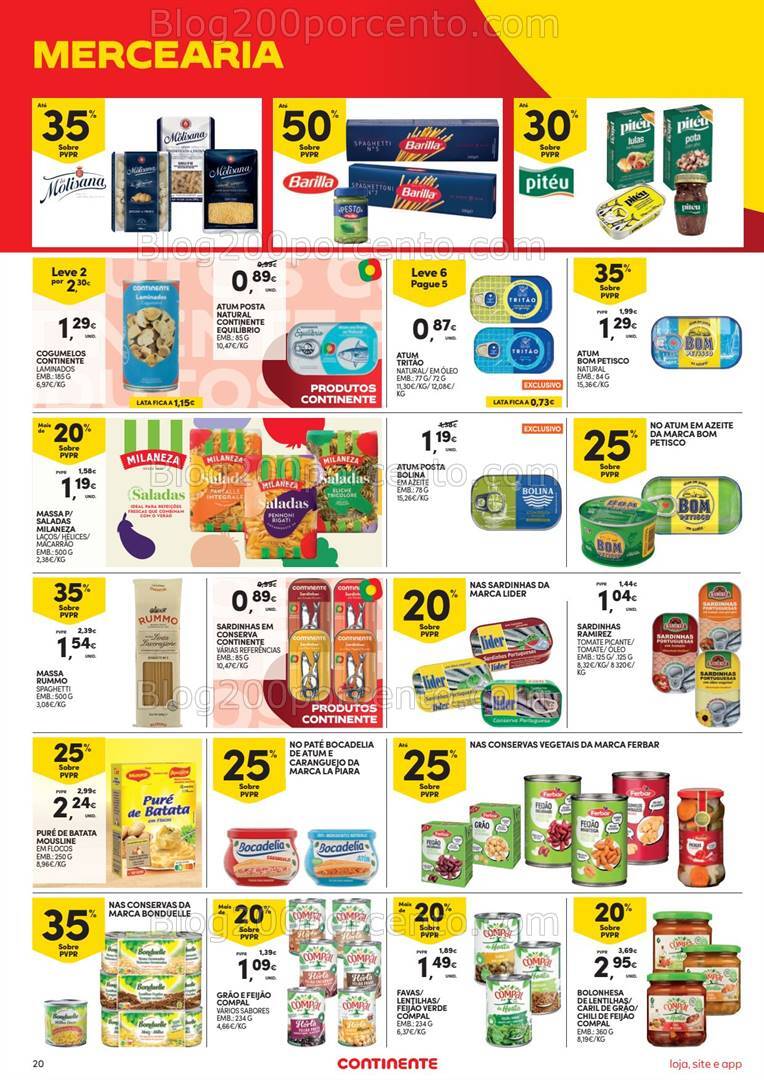 Antevisão Folheto CONTINENTE Promoções de 27 agosto a 2 setembro