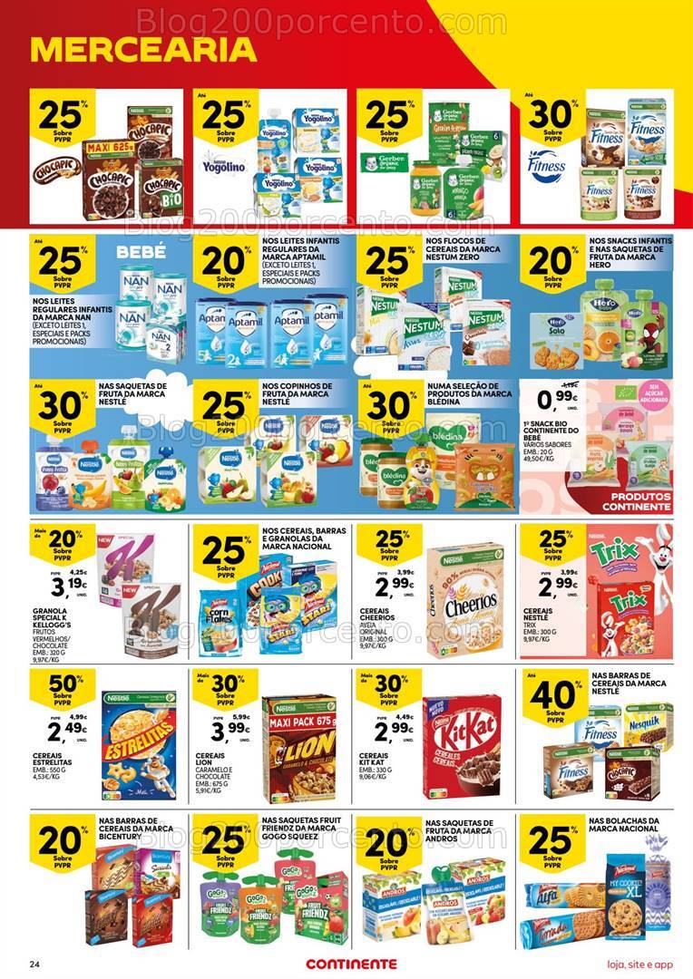 Antevisão Folheto CONTINENTE Promoções de 27 agosto a 2 setembro