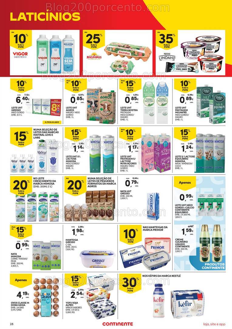 Antevisão Folheto CONTINENTE Promoções de 27 agosto a 2 setembro