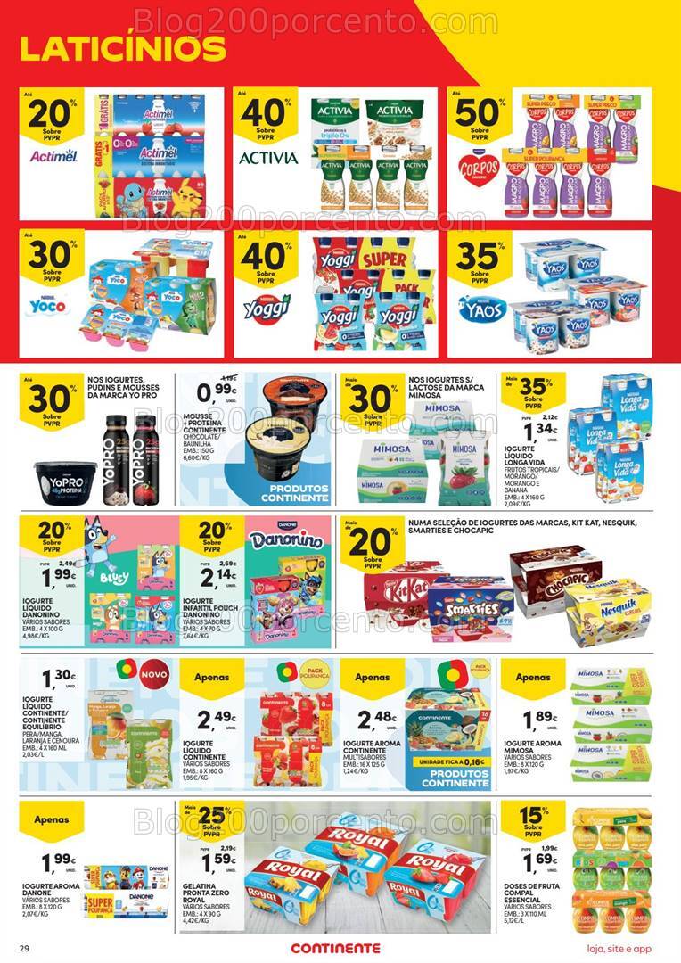 Antevisão Folheto CONTINENTE Promoções de 27 agosto a 2 setembro