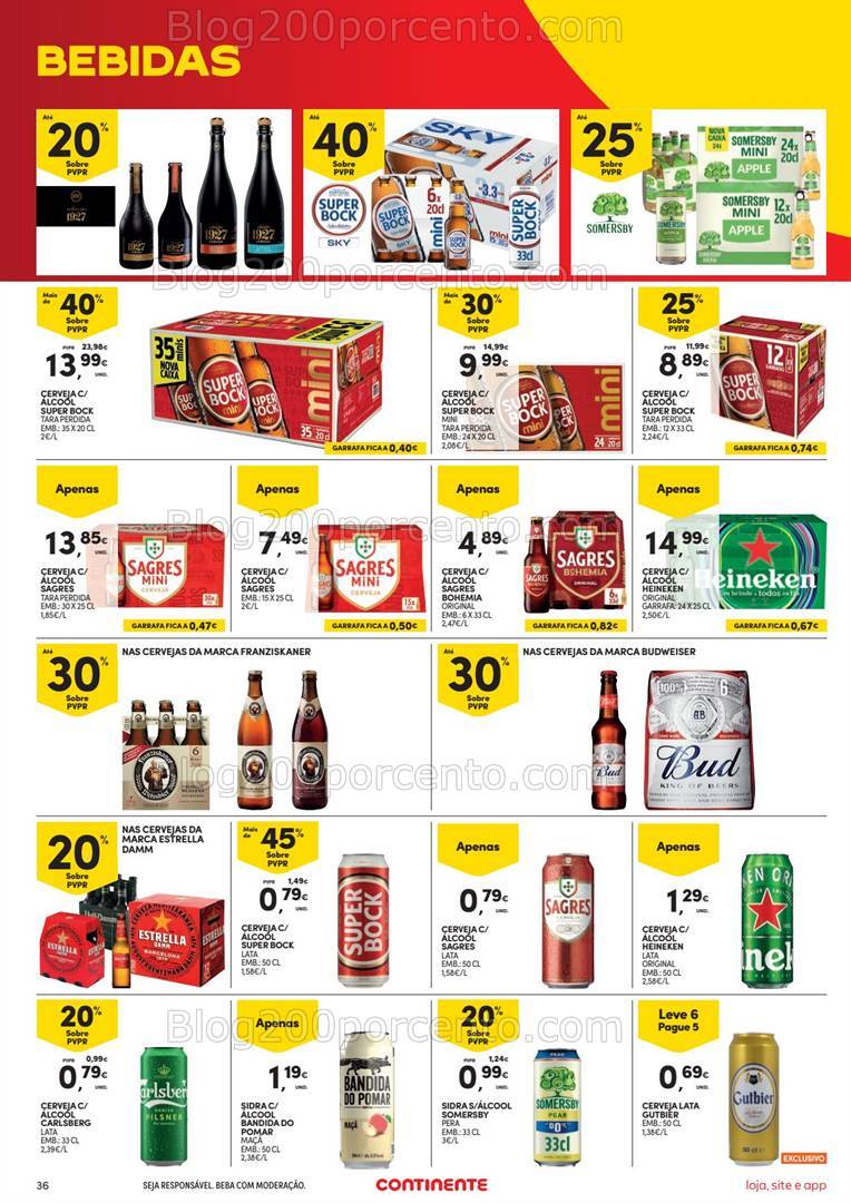 Antevisão Folheto CONTINENTE Promoções de 27 agosto a 2 setembro